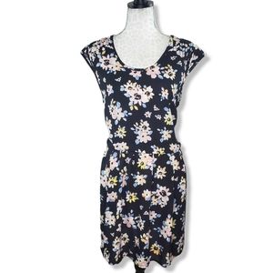 CLOSET CLOSING! Xhilaration • Black Floral Dress